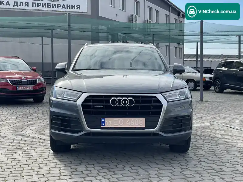 Audi Q5 2019, фото з оголошення 2 з 20, VIN WAUZZZFYXK2084489