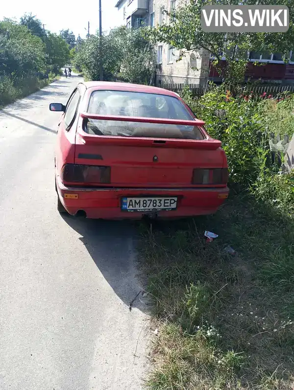 Ford Sierra 1986, фото з оголошення 1 з 5, VIN WF0EXXGBBEGT31656