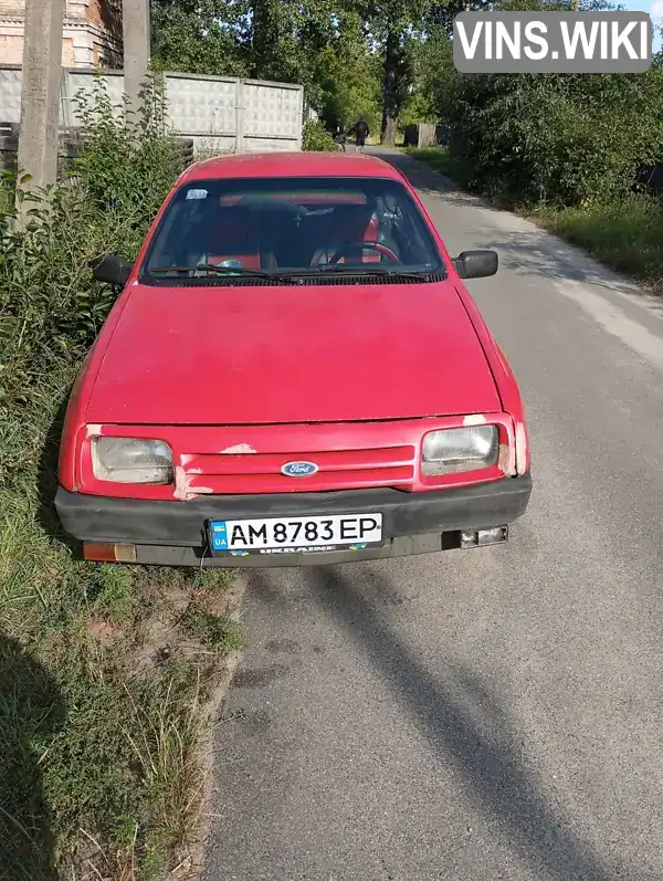 Ford Sierra 1986, фото з оголошення 2 з 5, VIN WF0EXXGBBEGT31656