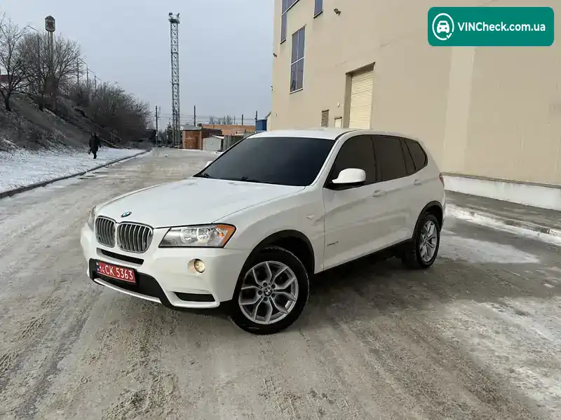 BMW X3 2013, фото з оголошення 2 з 21, VIN 5UXWX9C51D0D01983