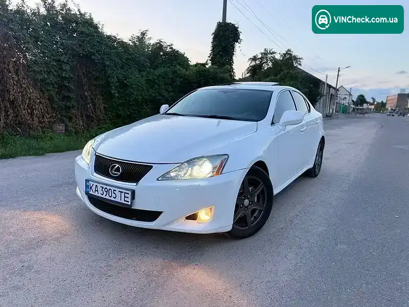 Lexus IS 2008, фото з оголошення 1 з 20, VIN JTHCK262385021627