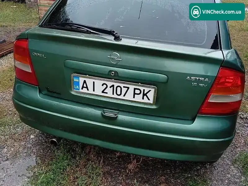 Opel Astra 1998, фото з оголошення 1 з 14, VIN W0L0TGF48W5247682