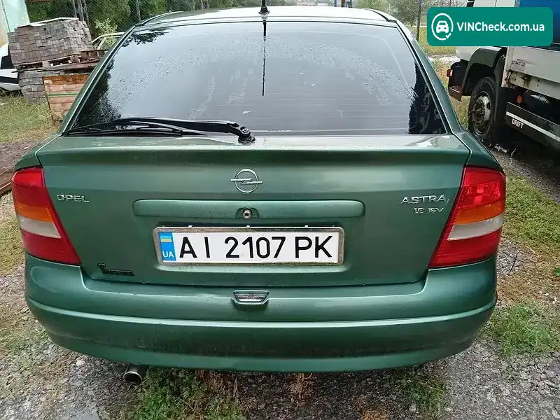 Opel Astra 1998, фото з оголошення 2 з 14, VIN W0L0TGF48W5247682