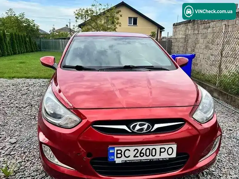 Hyundai Accent 2012, фото з оголошення 2 з 12, VIN Z94CU51CBCR061629