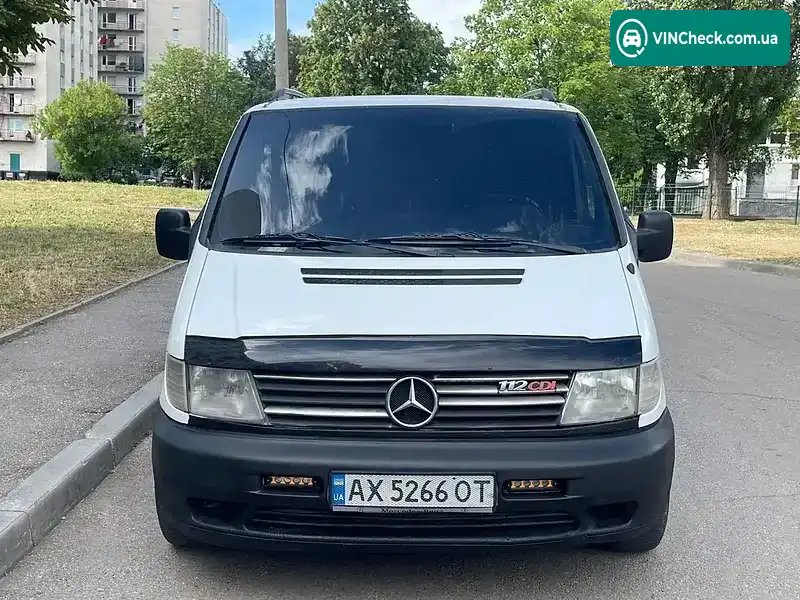 Mercedes-Benz Vito 2000, фото з оголошення 2 з 15, VIN VSA63809413268089