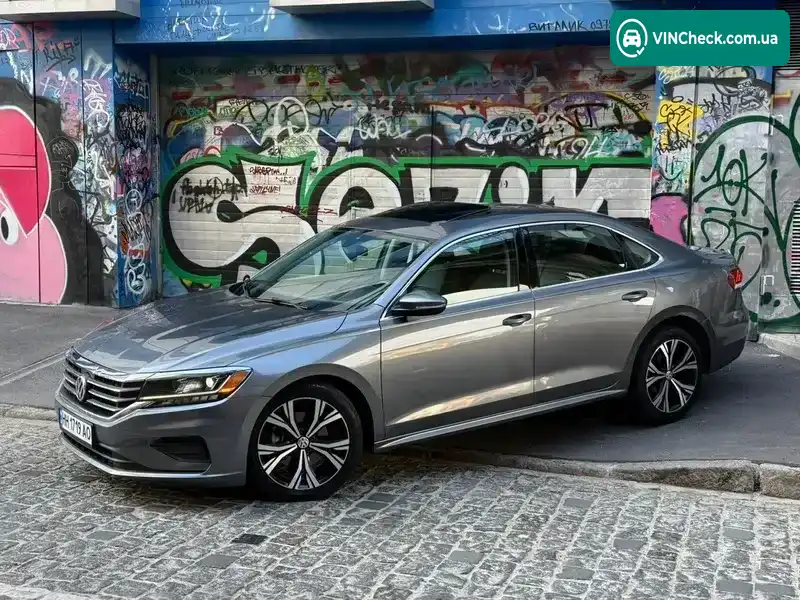 Volkswagen Passat 2021, фото з оголошення 2 з 10, VIN 1VWSA7A34MC006859