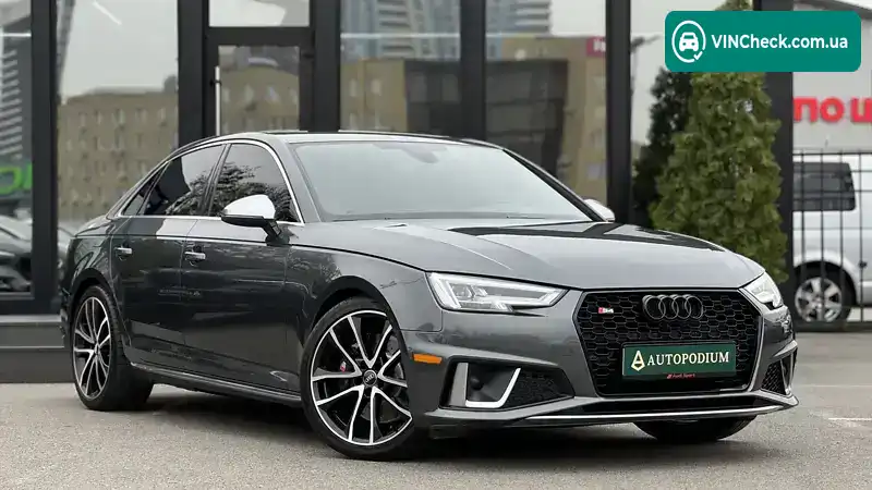 Audi S4 2019, фото з оголошення 2 з 20, VIN WAUA4AF4XKA106507