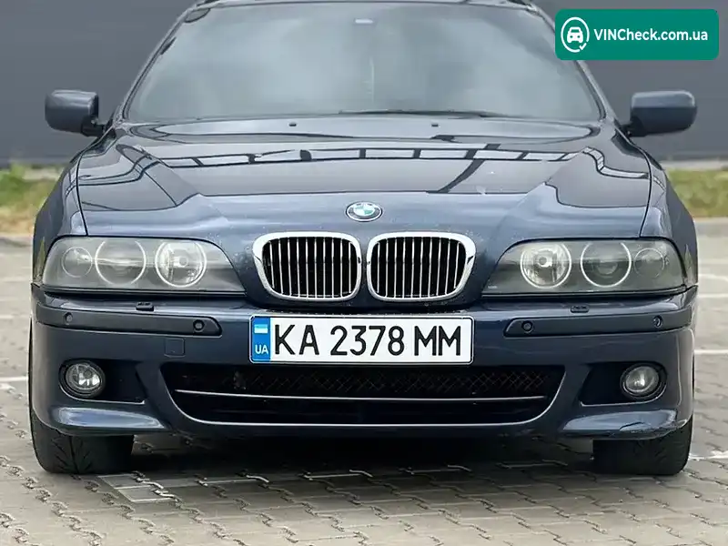 BMW 5 Series 2001, фото з оголошення 1 з 20, VIN WBADP01090GX05363