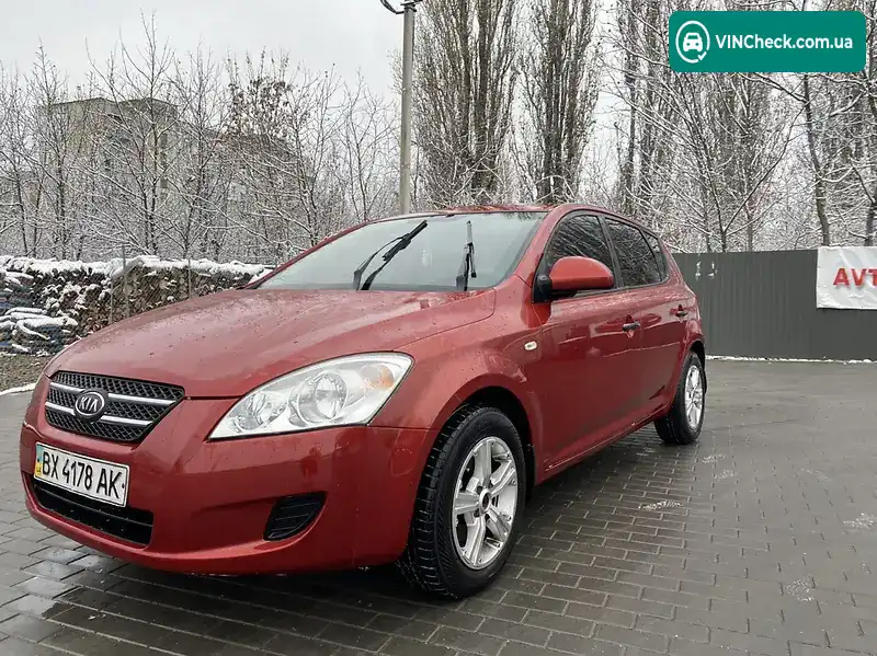 Kia Ceed 2007, фото з оголошення 1 з 17, VIN U5YFF24238L109132