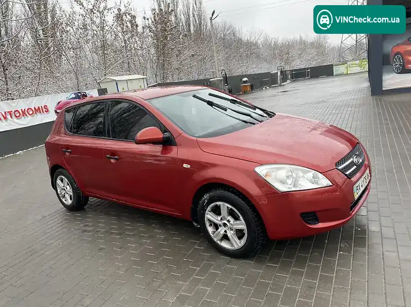 Kia Ceed 2007, фото з оголошення 2 з 17, VIN U5YFF24238L109132