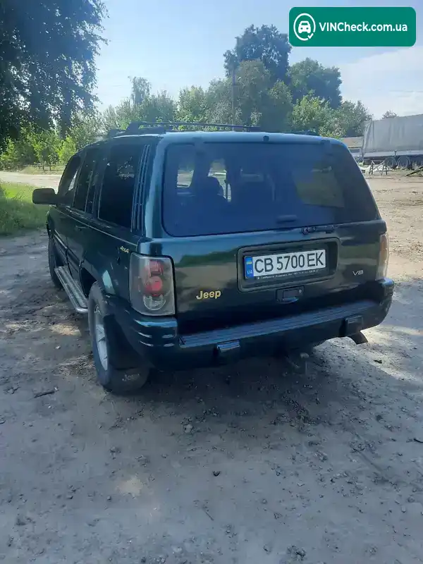 Jeep Grand Cherokee 1997, фото з оголошення 2 з 13, VIN 1J4GZ78Y2VC640704