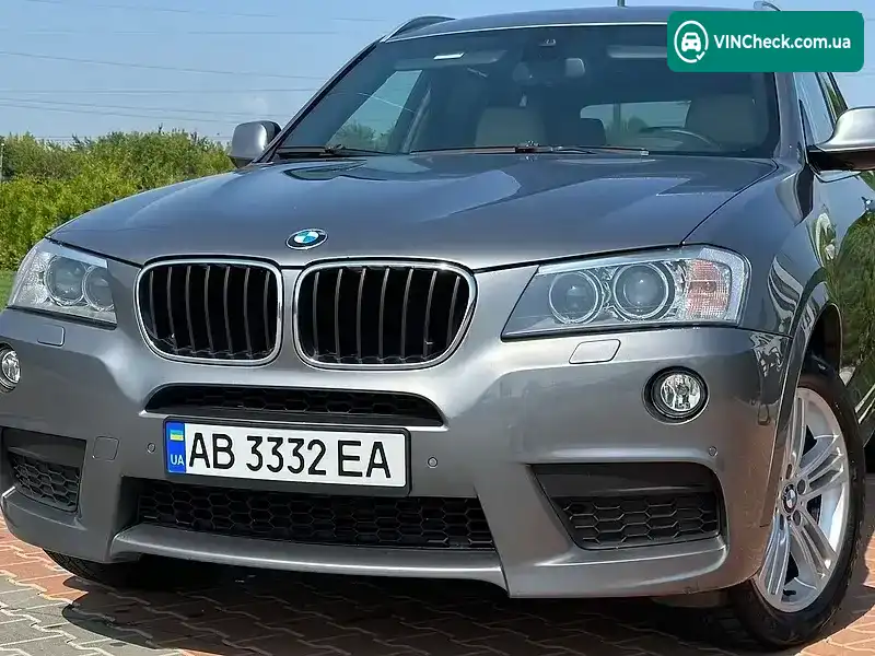 BMW X3 2013, фото з оголошення 1 з 20, VIN WBAWY310400F09138