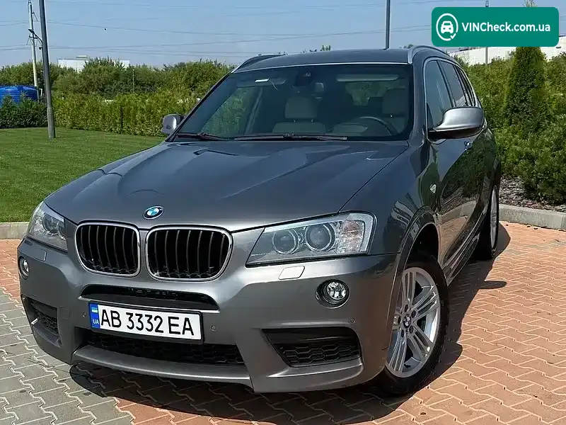BMW X3 2013, фото з оголошення 2 з 20, VIN WBAWY310400F09138