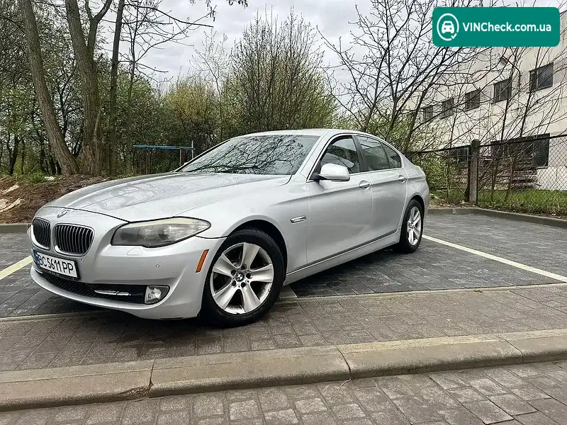 BMW 5 Series 2012, фото з оголошення 1 з 16, VIN WBAXH5C5XDDW11841