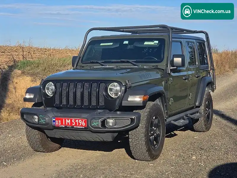 Jeep Wrangler 2020, фото з оголошення 1 з 20, VIN 1C4HJXDM5MW541540