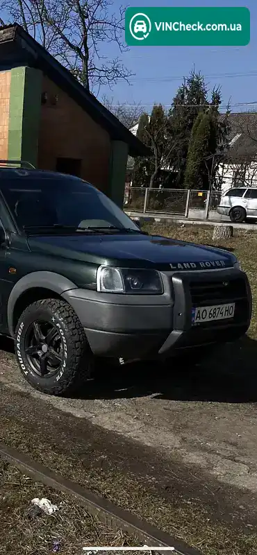 Land Rover Freelander 2000, фото з оголошення 1 з 14, VIN SALLNAAE81A302523