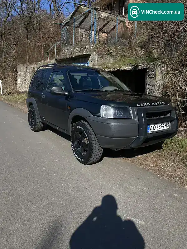 Land Rover Freelander 2000, фото з оголошення 2 з 14, VIN SALLNAAE81A302523