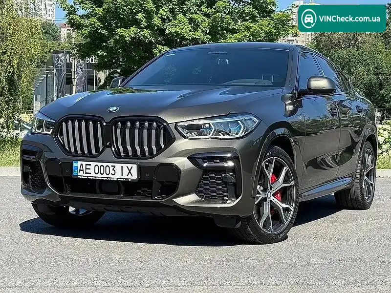 BMW X6 2022, фото з оголошення 1 з 16, VIN WBAGT210609L36390