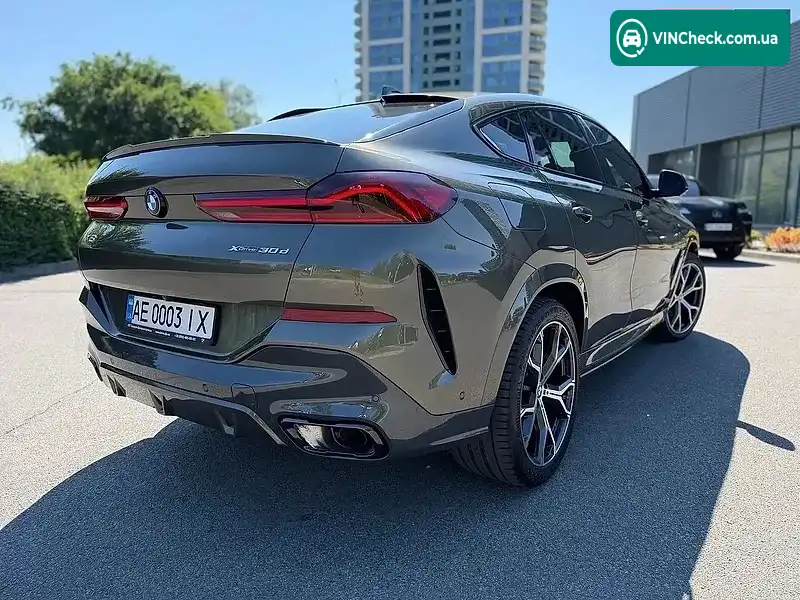 BMW X6 2022, фото з оголошення 2 з 16, VIN WBAGT210609L36390