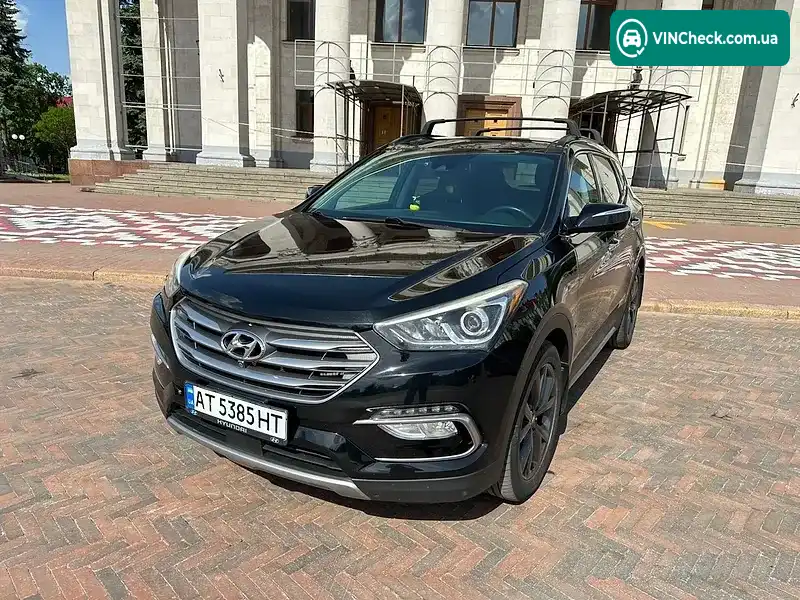 Hyundai Santa FE 2017, фото з оголошення 1 з 20, VIN 5XYZWDLA8JG518614