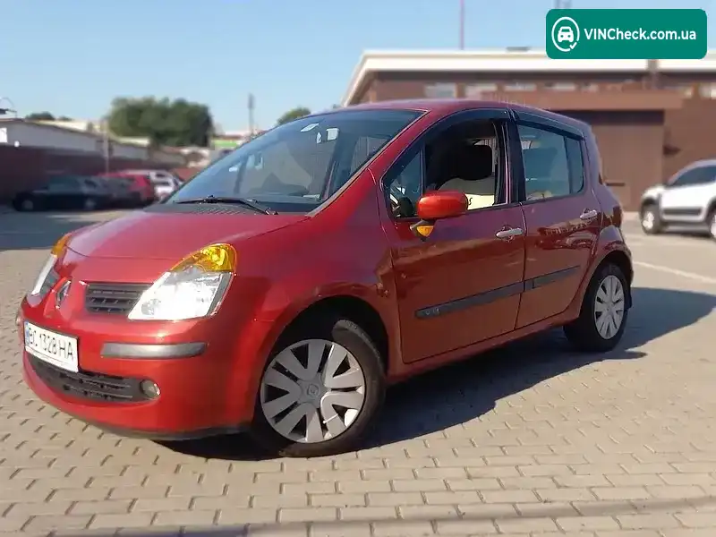 Renault Modus 2006, фото з оголошення 2 з 20, VIN VF1JP0U0A34715309