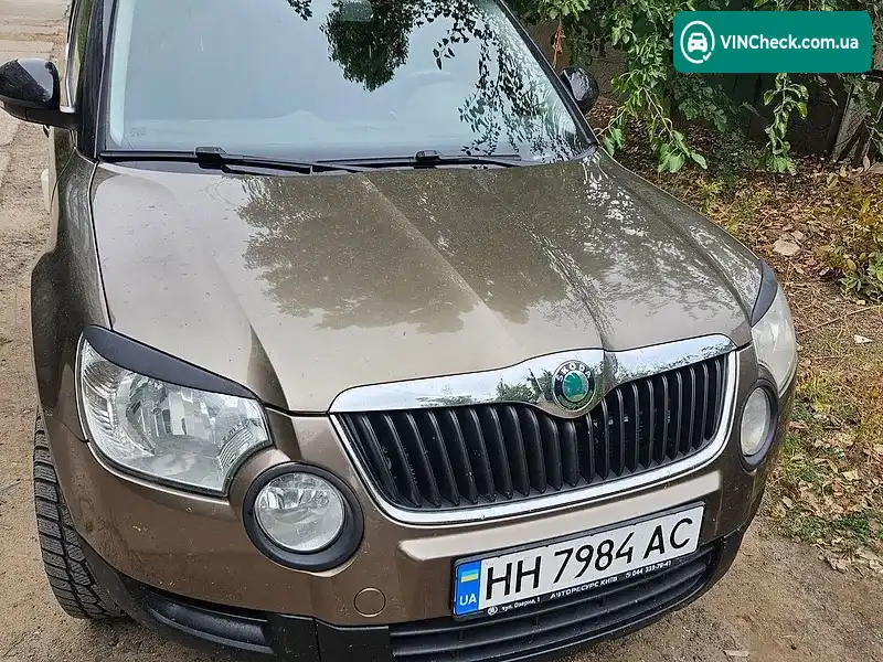 Skoda Yeti 2011, фото з оголошення 1 з 8, VIN Y6ULB25L9BB700029