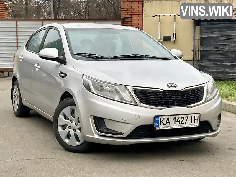 Kia Rio 2014, фото з оголошення 2 з 11, VIN Z94CB41AAER190203