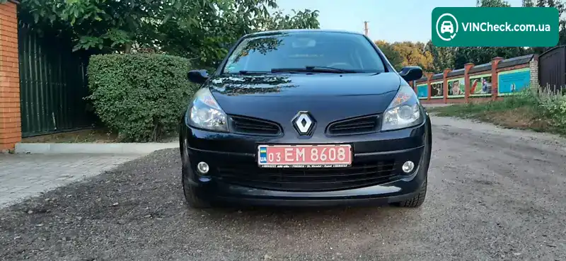 Renault Clio 2008, фото з оголошення 1 з 20, VIN VF1BRCB0A37716657