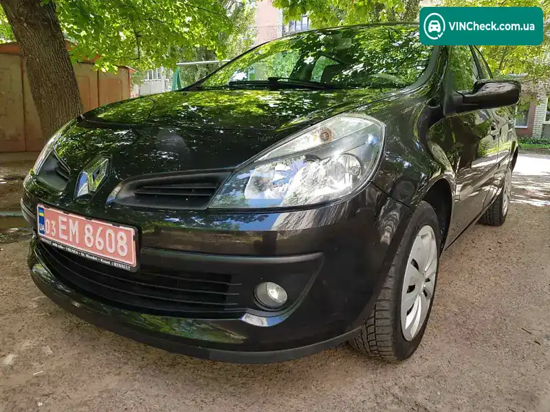 Renault Clio 2008, фото з оголошення 2 з 20, VIN VF1BRCB0A37716657