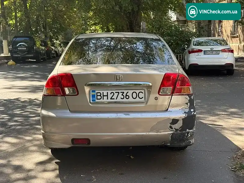 Honda Civic 2004, фото з оголошення 2 з 16, VIN NLAES76704W320035