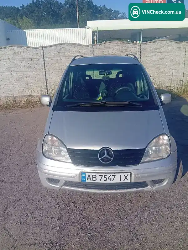 Mercedes-Benz Vaneo 2002, фото з оголошення 1 з 5, VIN WDB4147001N217442