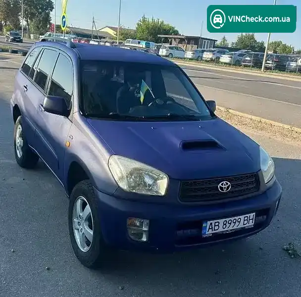 Toyota RAV4 2002, фото з оголошення 1 з 20, VIN JTEHG20V206024623