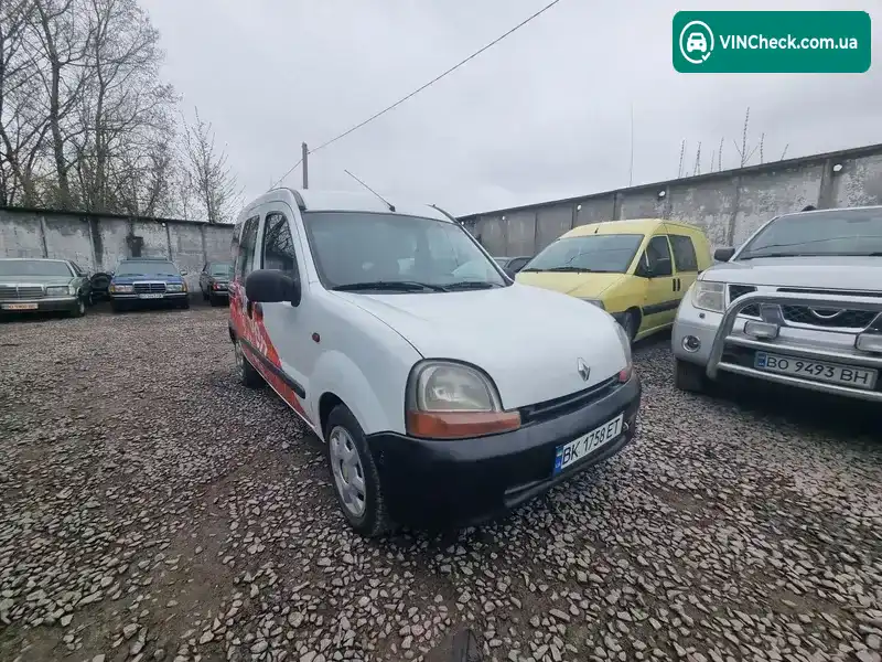 Renault Kangoo 2000, фото з оголошення 1 з 19, VIN VF1FC0EAF21828955