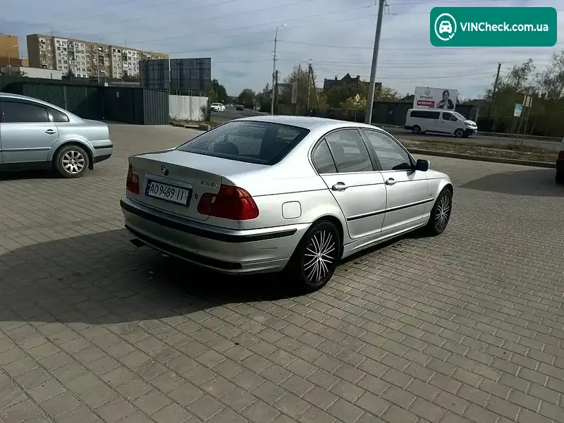 BMW 3 Series 2000, фото з оголошення 1 з 10, VIN WBAAM11020JM51502
