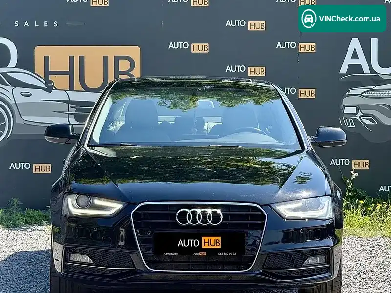 Audi A4 2014, фото з оголошення 2 з 20, VIN WAUBFAFL6FN013889