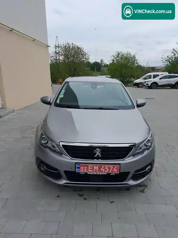 Peugeot 308 2019, фото з оголошення 1 з 18, VIN VF3LCYHYPKS245148