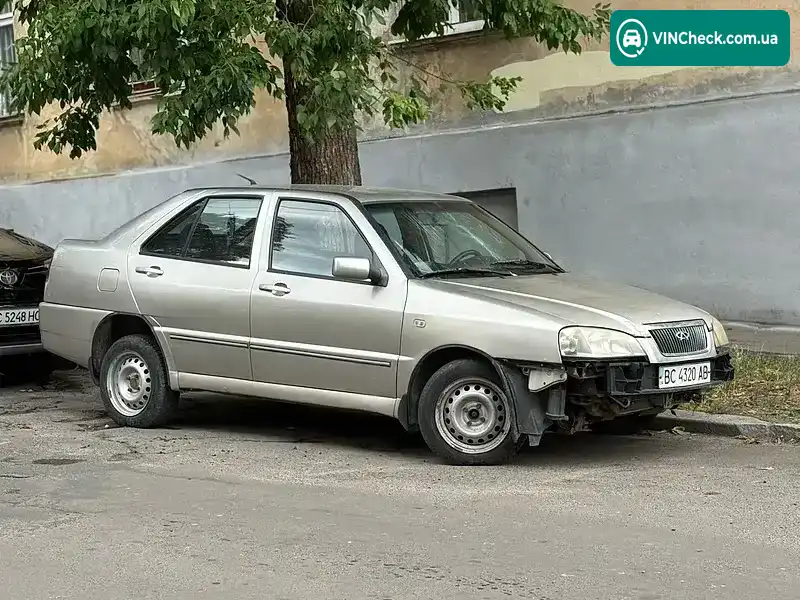 Chery Amulet 2007, фото з оголошення 2 з 15, VIN LVVDA11A78D012779