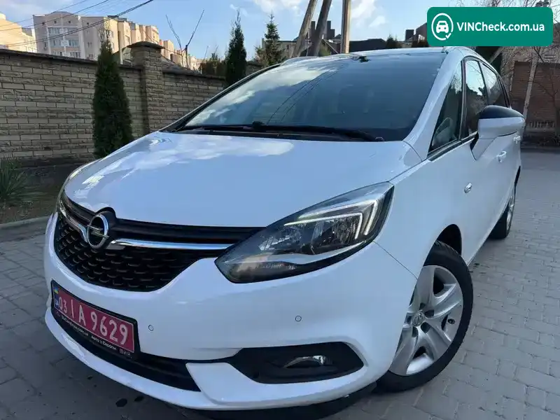 Opel Zafira 2017, фото з оголошення 1 з 20, VIN W0LPD9E83H1088522