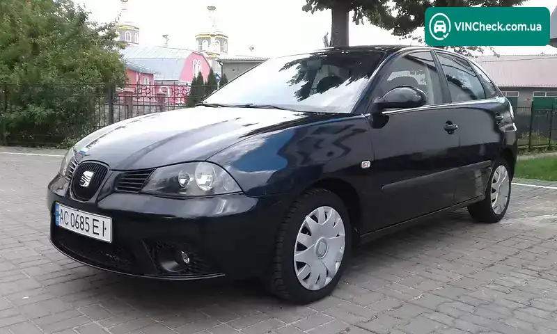 SEAT Ibiza 2008, фото з оголошення, VIN VSSZZZ6LZ8R146301