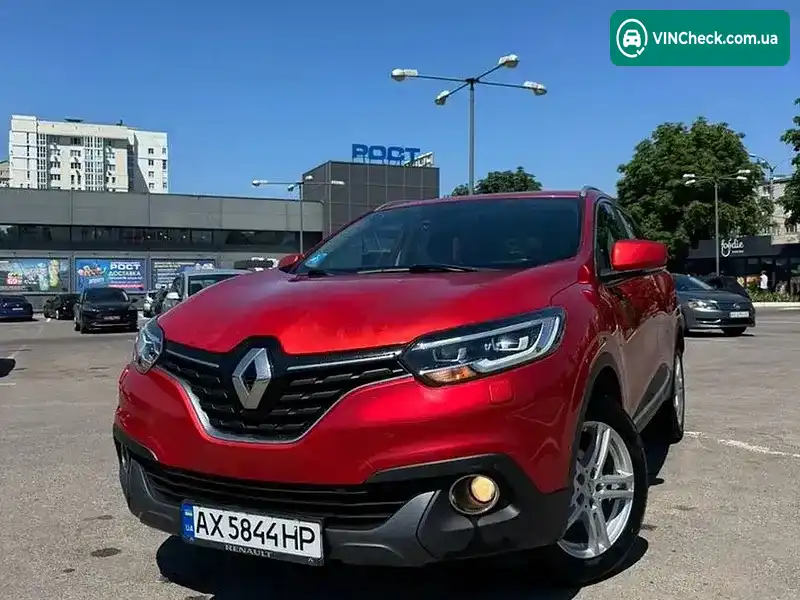 Renault Kadjar 2016, фото з оголошення 1 з 20, VIN VF1RFE00056040567