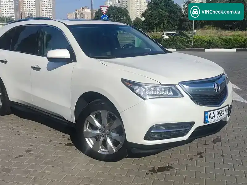 Acura MDX 2014, фото з оголошення 2 з 8, VIN 5FRYD4H42EB043865