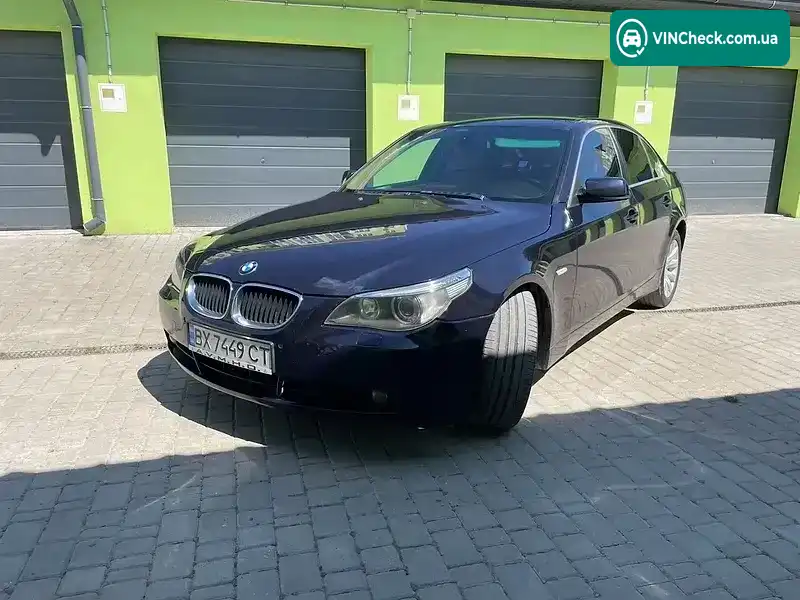 BMW 5 Series 2005, фото з оголошення 2 з 20, VIN WBANA51050CM63312