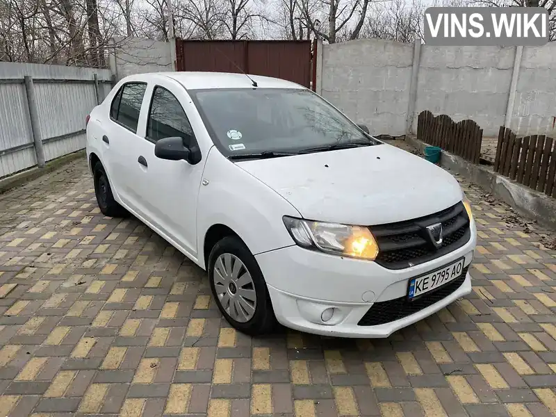 Dacia Logan 2013, фото з оголошення 2 з 7, VIN UU14SDAG349637196