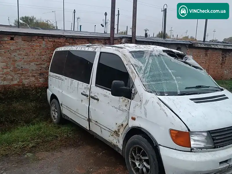 Mercedes-Benz Vito 1999, фото з оголошення 2 з 6, VIN VSA63809413208892