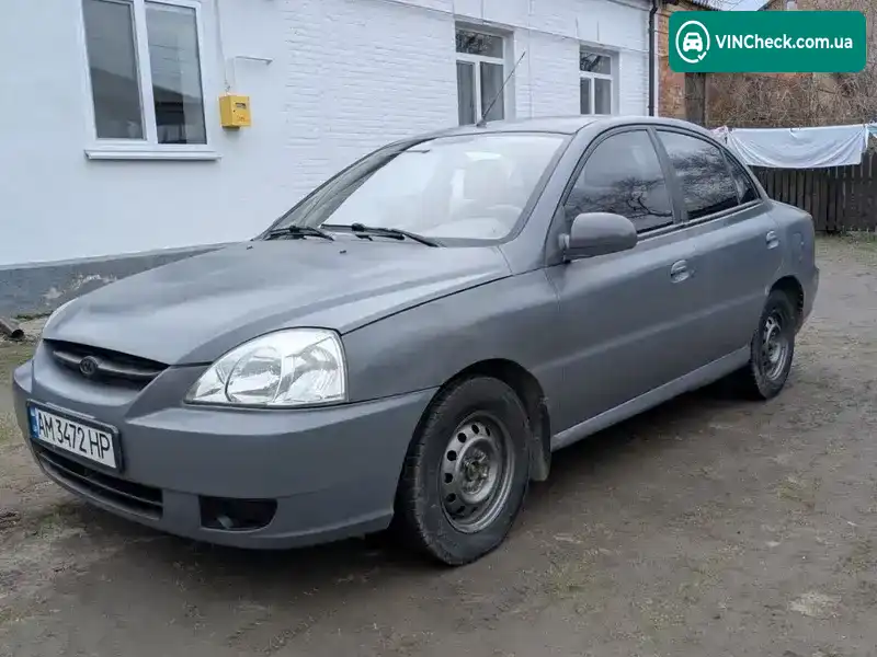 Kia Rio 2004, фото з оголошення 1 з 9, VIN KNADC221546306976