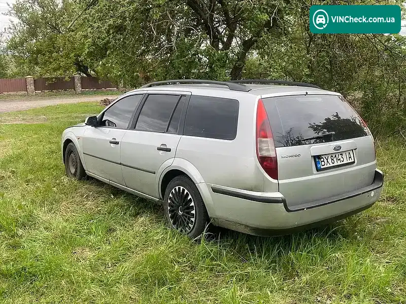 Ford Mondeo 2002, фото з оголошення 1 з 11, VIN WF0WXXGBBW2B45687