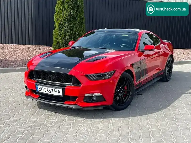 Ford Mustang 2017, фото з оголошення 1 з 13, VIN 1FA6P8CF8H5320157