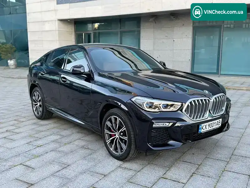 BMW X6 2022, фото з оголошення 1 з 20, VIN 5UXCY6C0XN9L23378