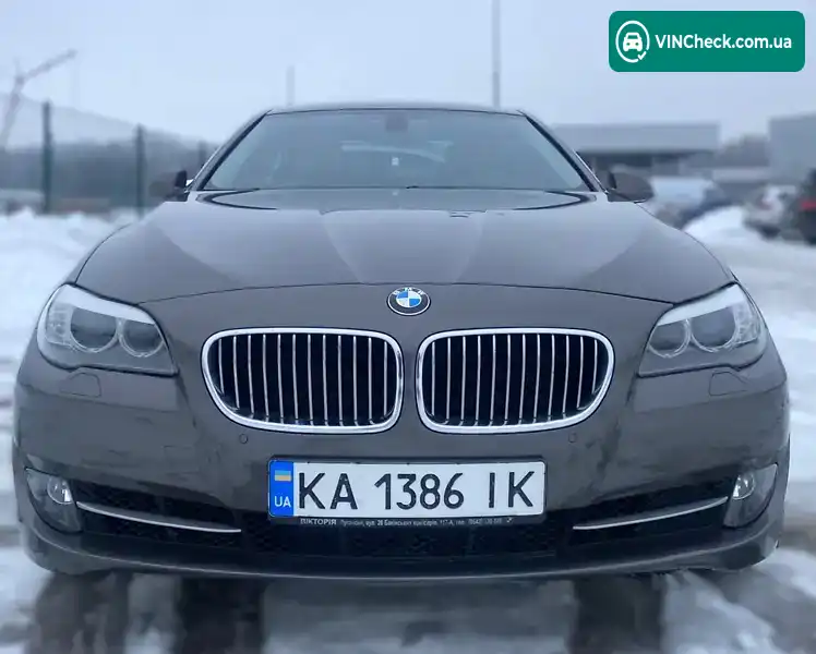 BMW 5 Series 2012, фото з оголошення 2 з 20, VIN WBAXG11030DW32639
