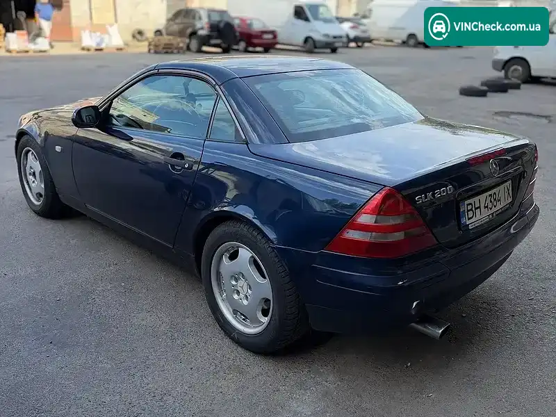 Mercedes-Benz SLK-Class 1997, фото з оголошення 2 з 7, VIN WDB1704351F027627